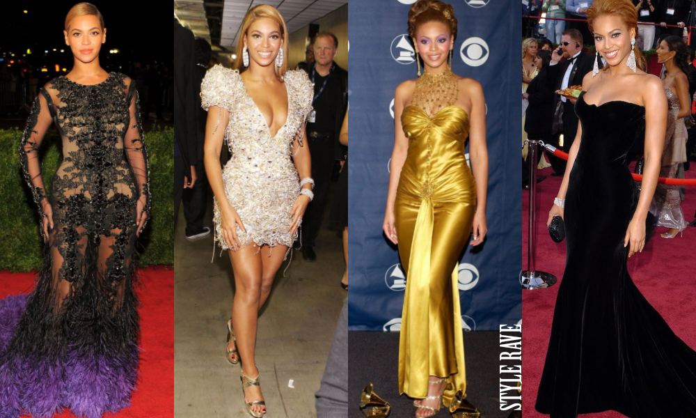 évolution look des stars beyoncé