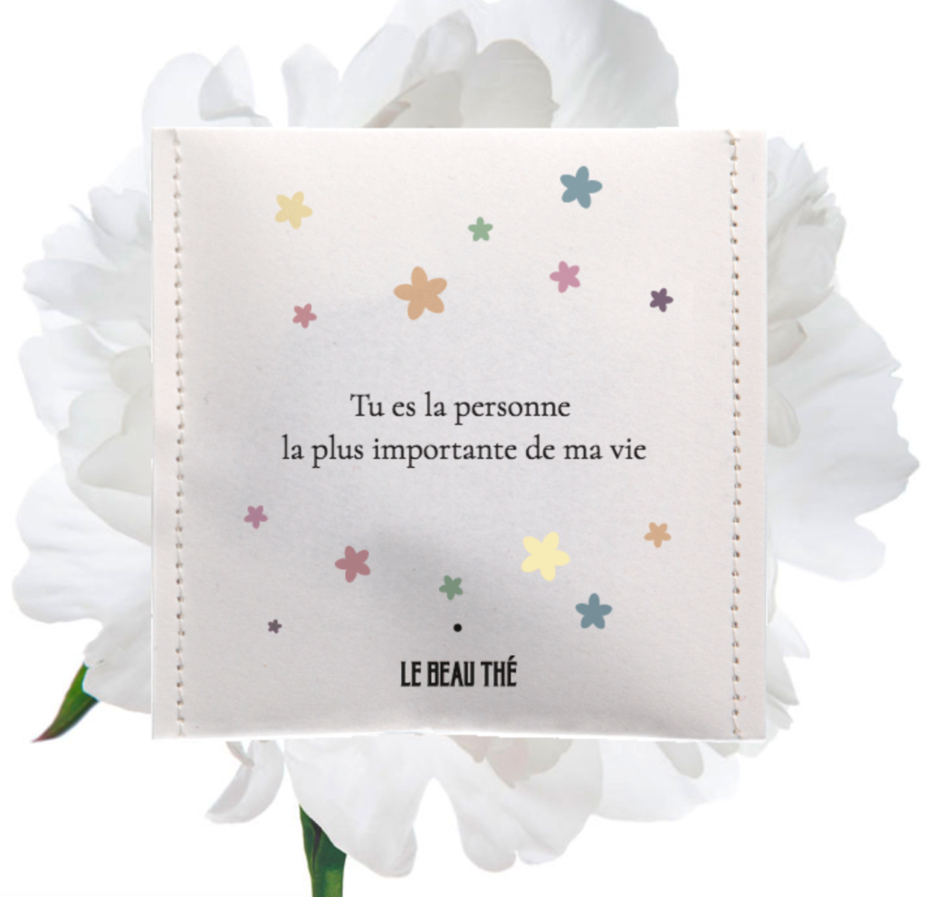 idee cadeau original thé personnalisable