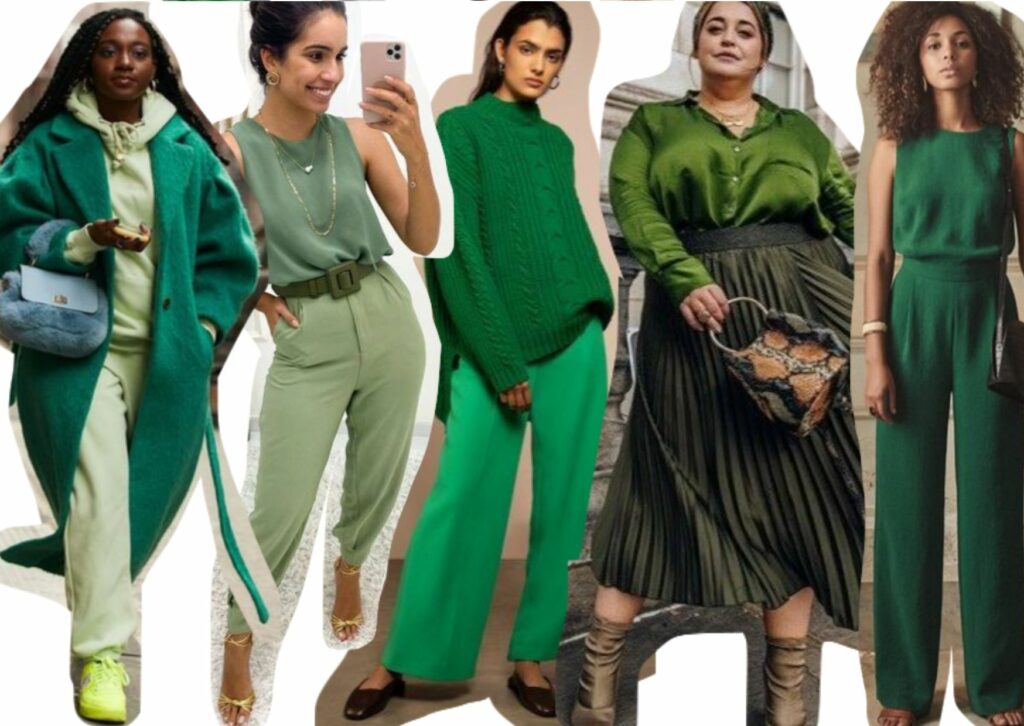 idée total look vert